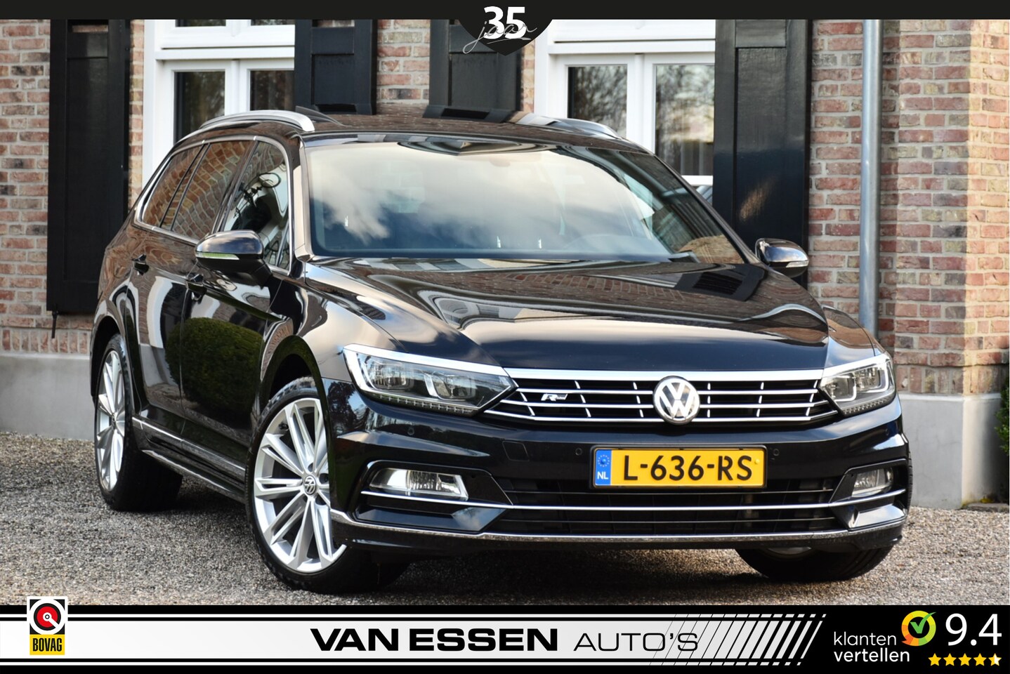 Volkswagen Passat Variant - 2.0 TDI Business Edition R-Line Aut. Navi Pano Led Camera Trekhaak ACC Nieuw! - AutoWereld.nl