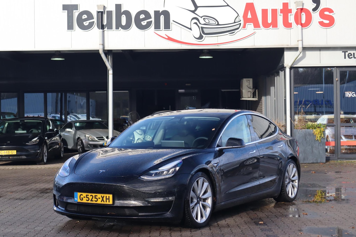 Tesla Model 3 - Long Range RWD Long Range AWD 75 kWh BTW auto, Autopilot, Panoramadak, Lederen interieur, 2 laadkabels, B - AutoWereld.nl