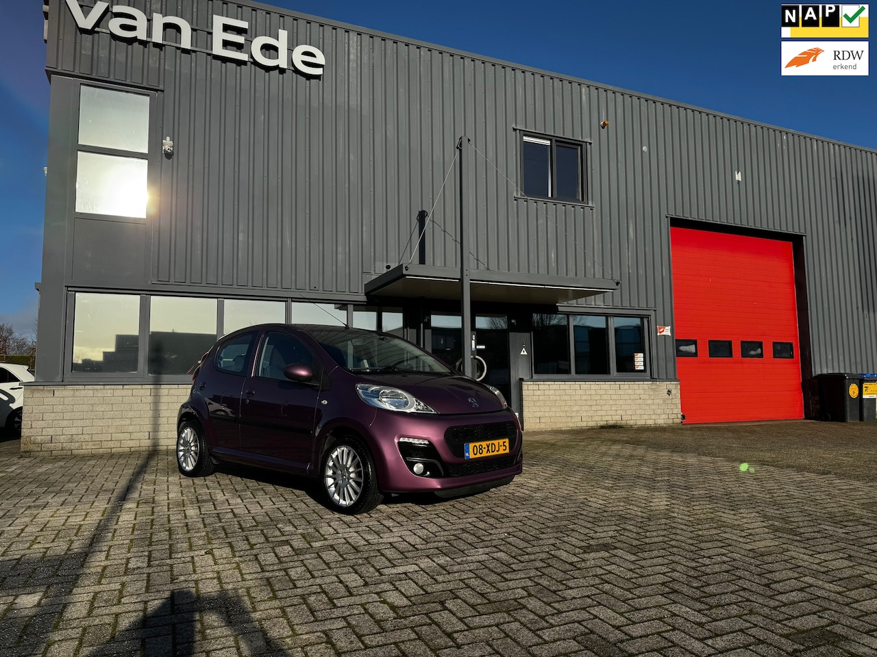 Peugeot 107 - 1.0 Active 5drs Airco Elektrisch Pakket Nwe Apk! - AutoWereld.nl