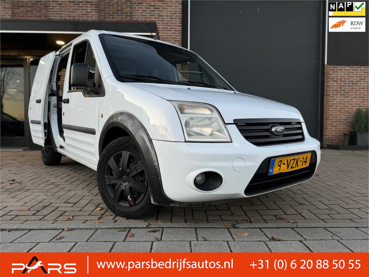 Ford Transit Connect - T200S 1.8 TDCi Trend Airco Elk.Ramen Cruise Control Trekhaak Schuifdeur Marge!! - AutoWereld.nl