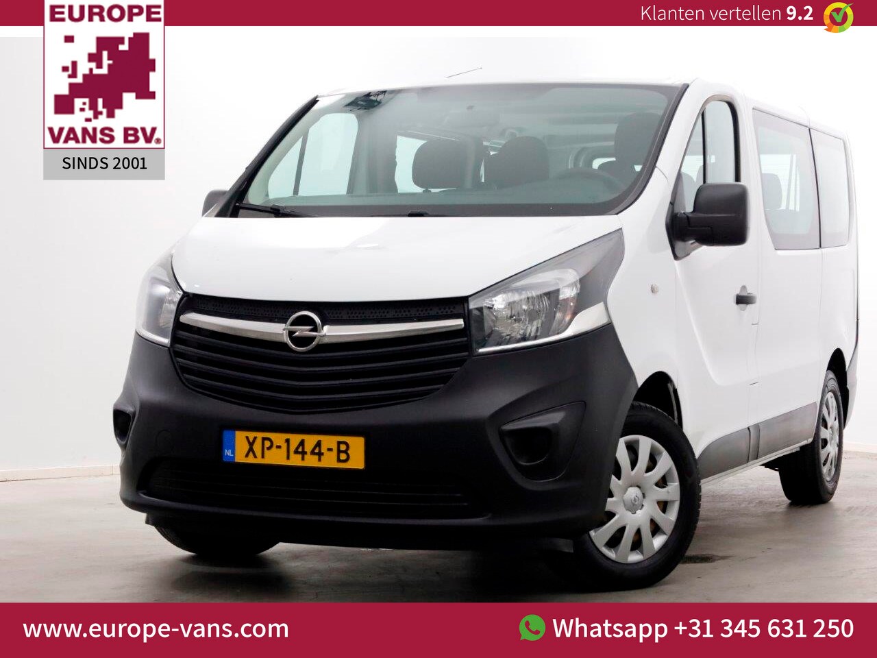 Opel Vivaro Combi - 1.6 CDTI E6 L1H1 Personenbus 9 Zitplaatsen Airco 03-2019 - AutoWereld.nl