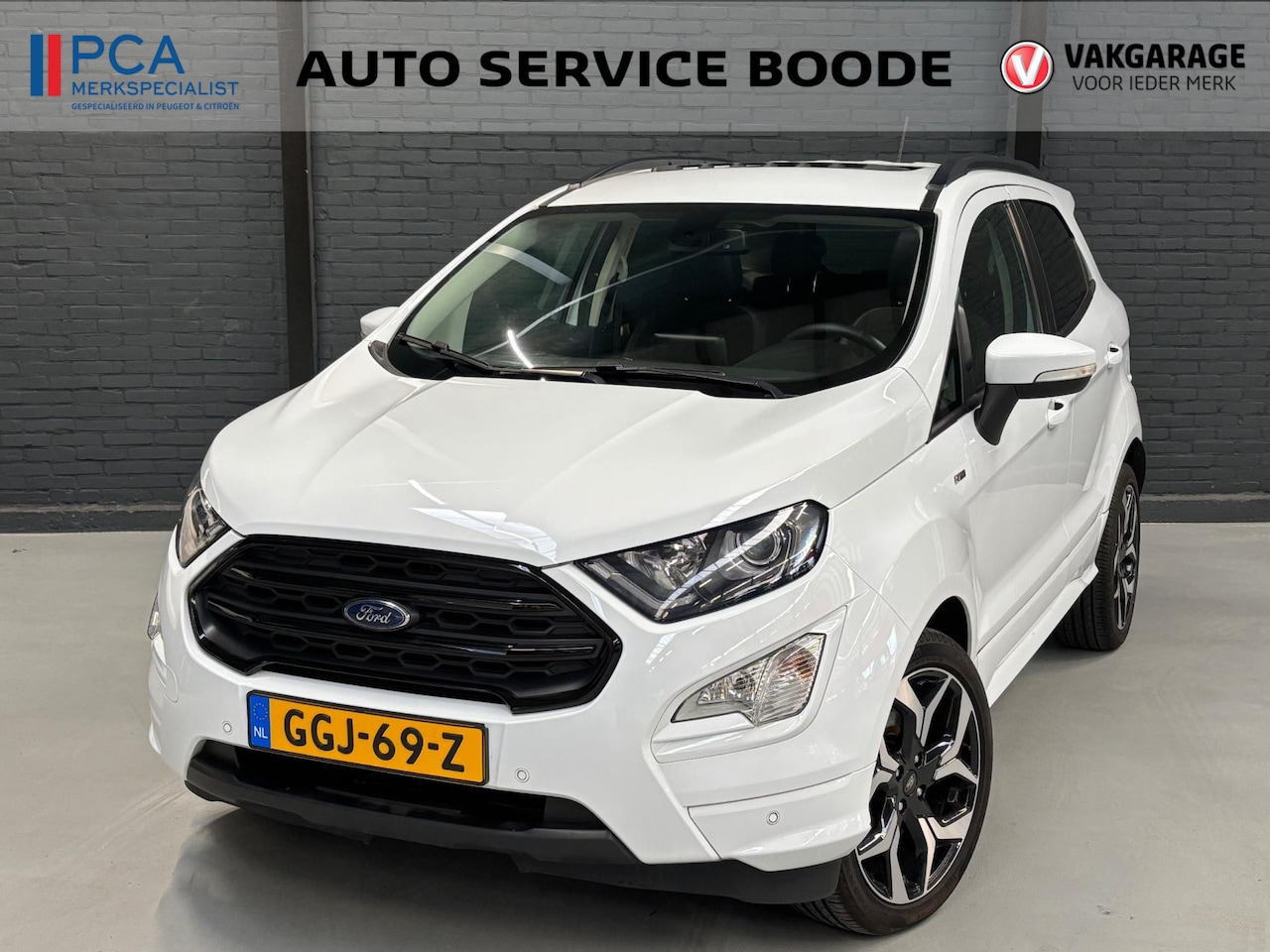 Ford EcoSport - 1.0 EcoBoost (125pk) ST-Line automaat - schuifdak - B&O Audio - stuurverwarming - AutoWereld.nl