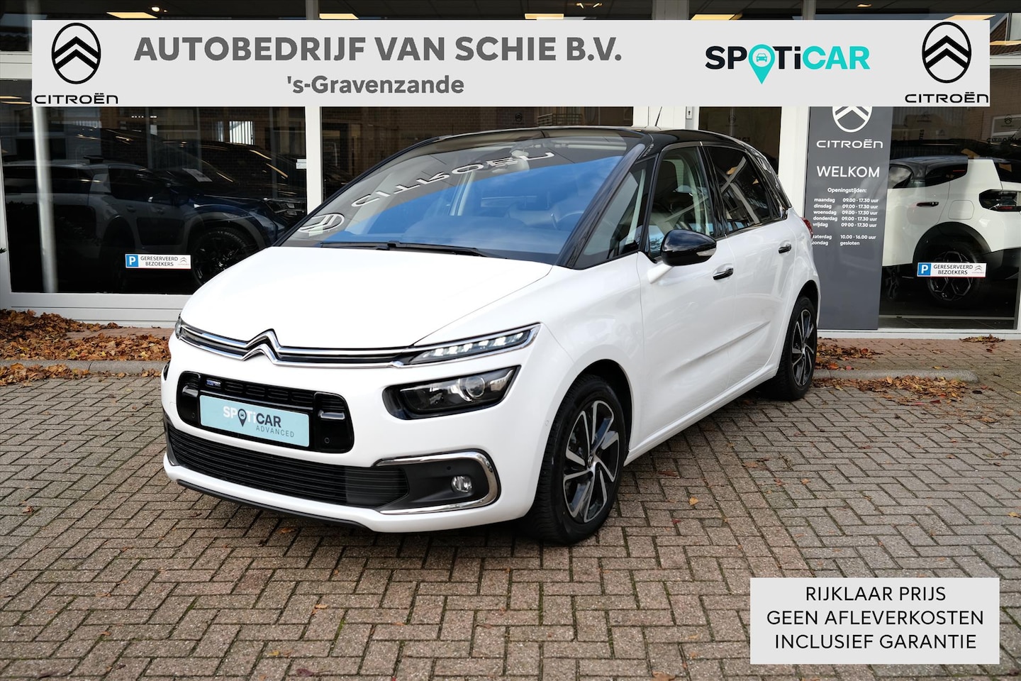 Citroën C4 Picasso - PT 130 Automaat Shine Camera | Sensoren v & A | Elktr Achterklep - AutoWereld.nl