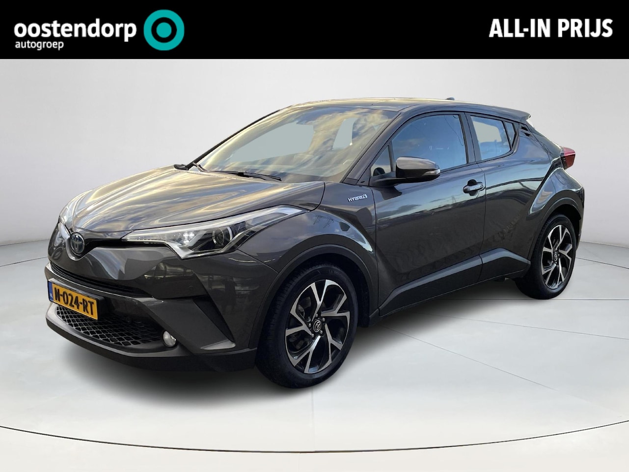 Toyota C-HR - 1.8 Hybrid Dynamic Ultimate **DODE HOEK DETECTIE/ NAVIGATIE/ CRUISE CONTROL/ PARKEERSENSOR - AutoWereld.nl