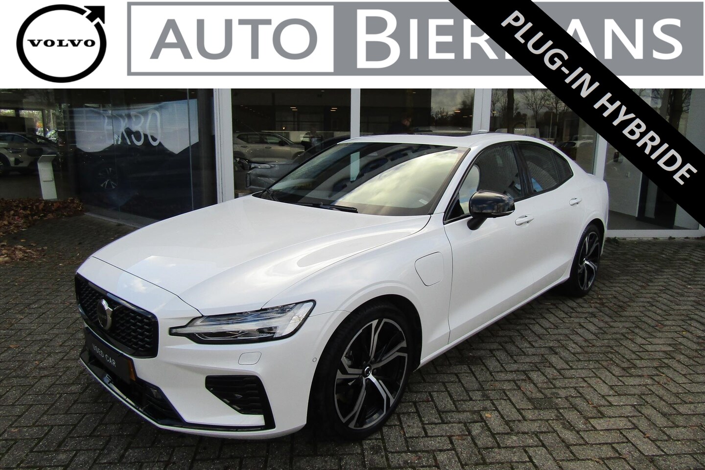 Volvo S60 - T6 Recharge 350pk Plug-In Hybrid AWD Aut Ultimate Dark - AutoWereld.nl