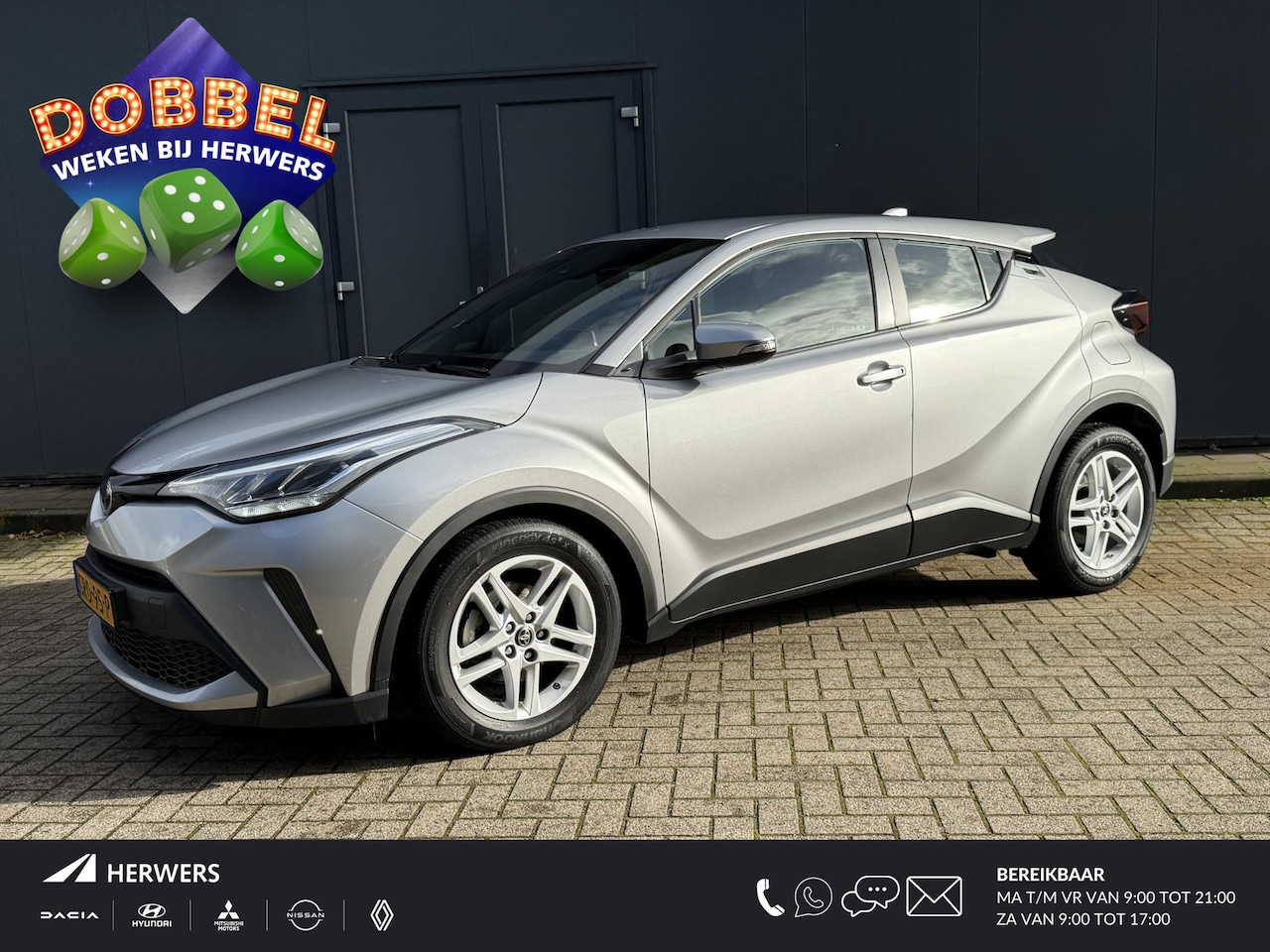 Toyota C-HR - 1.8 Hybrid Business Automaat / Navigatie / Apple Carplay Android / Achteruitrijcamera / Al - AutoWereld.nl