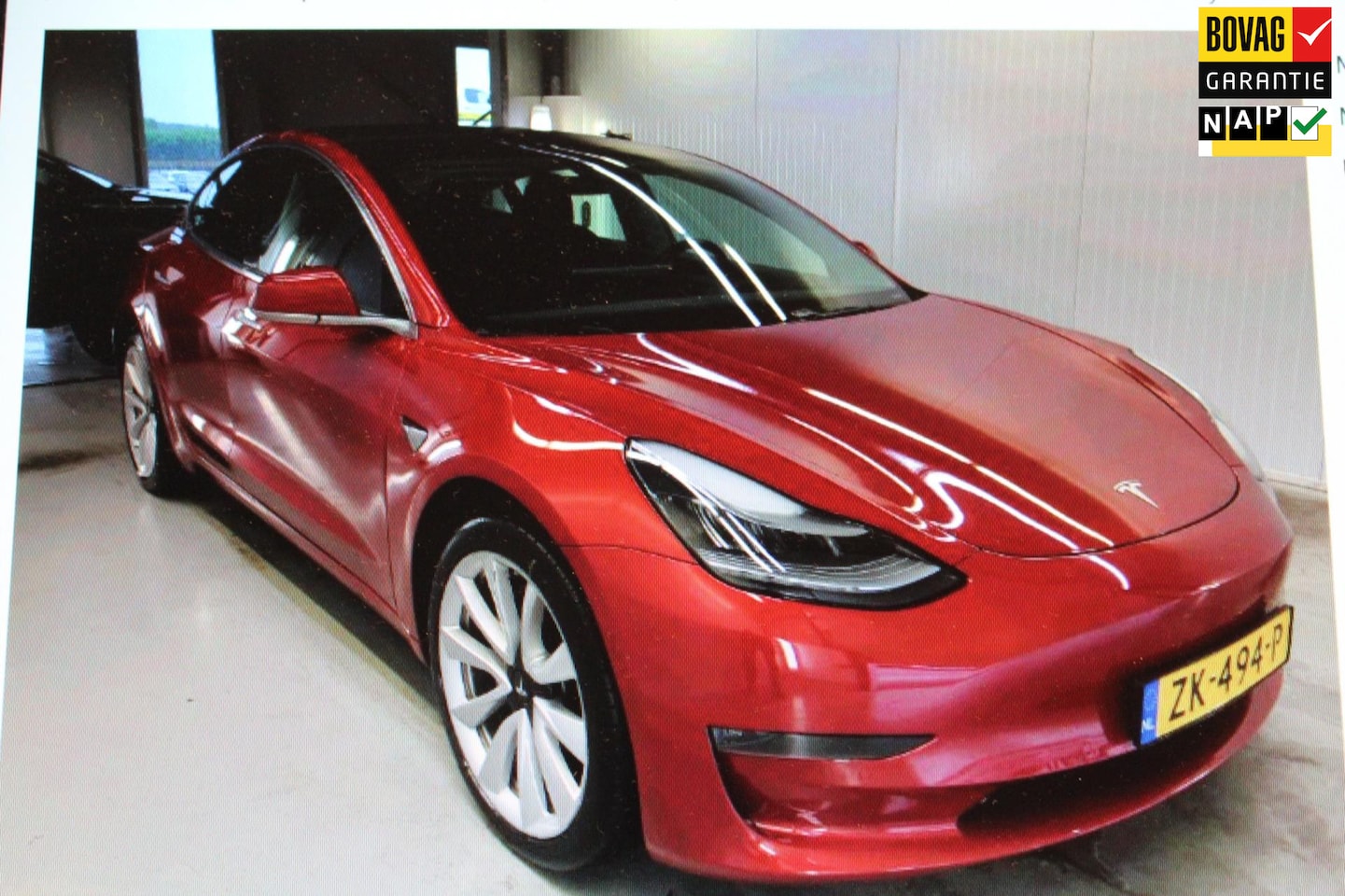 Tesla Model 3 - Long Range RWD Long Range 75 kWh 19" / LEER / PANORAMADAK / XENON - AutoWereld.nl