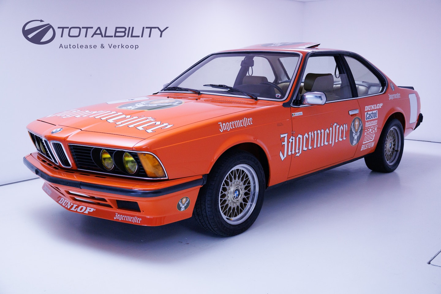 BMW 6-serie - 633 CSi Jägermeister race replica, BBS, Leer, Schuif/kanteldak, Electrische ramen - AutoWereld.nl