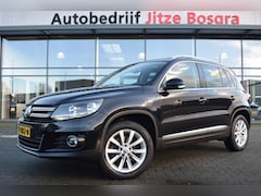 Volkswagen Tiguan - 1.4 TSi Automaat Sport&Style Bruin Leder | Panoramadak | Full Map Navi | Stoelverwarming |