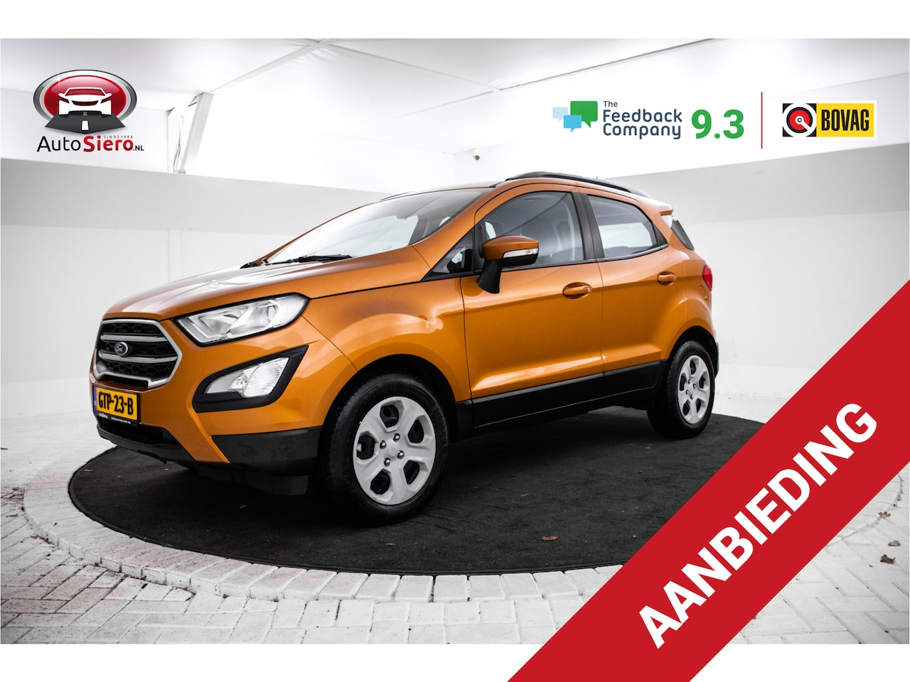 Ford EcoSport - 1.0 EcoBoost Trend Ultimate Navigatie, Airco - AutoWereld.nl