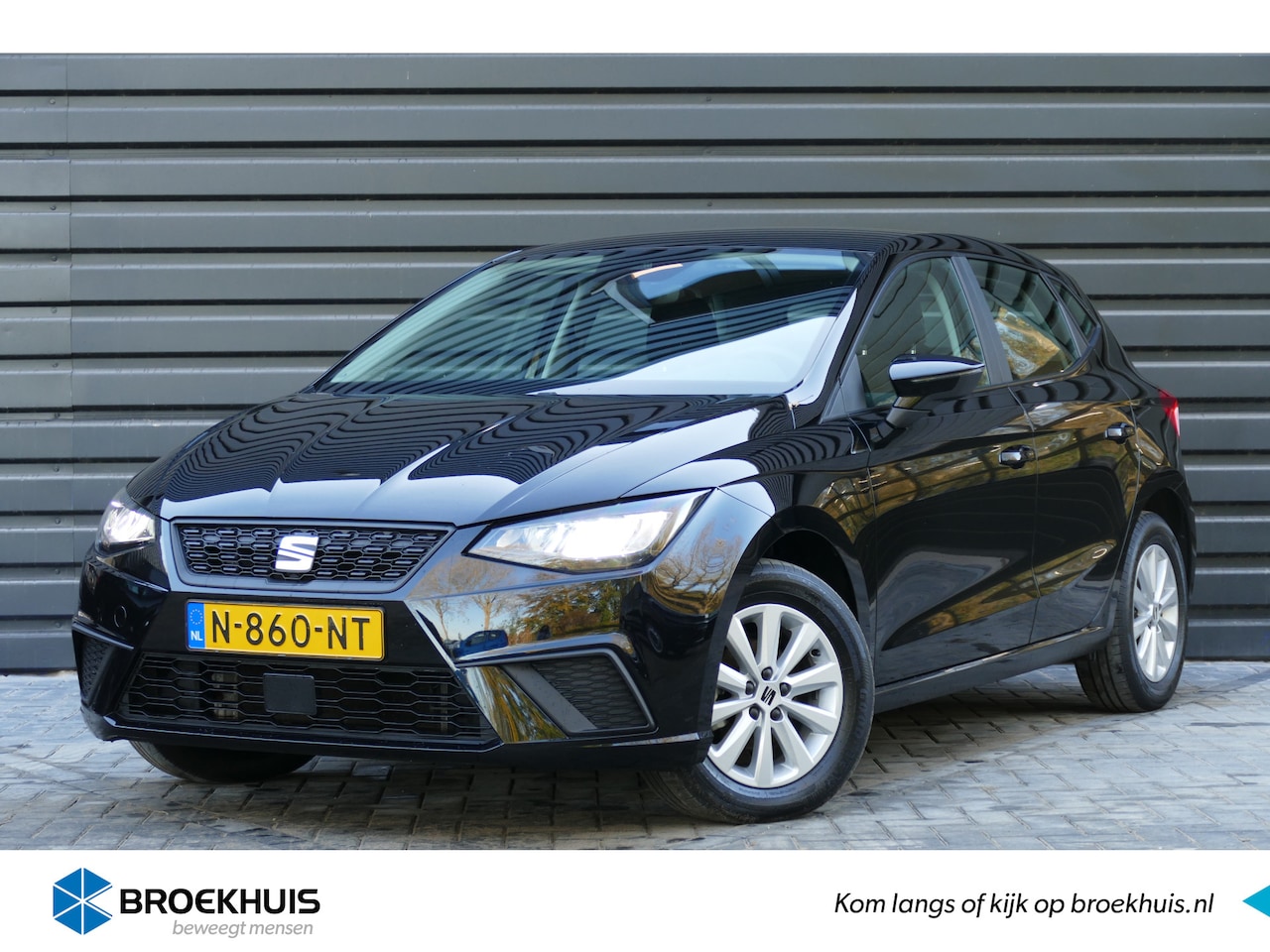 Seat Ibiza - 1.0 ECOTSI 95PK 5-DRS STYLE / NAVI / LED / CLIMA / PDC / 15"LMV / BLUETOOTH / CRUISECONTRO - AutoWereld.nl