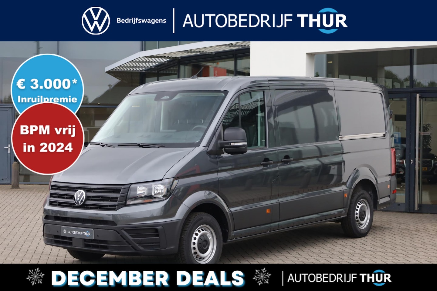 Volkswagen Crafter - 30 2.0 TDI L3H2 Trendline 140PK / 103kW Achteruitrijcamera, Apple Carplay & Android Auto, - AutoWereld.nl