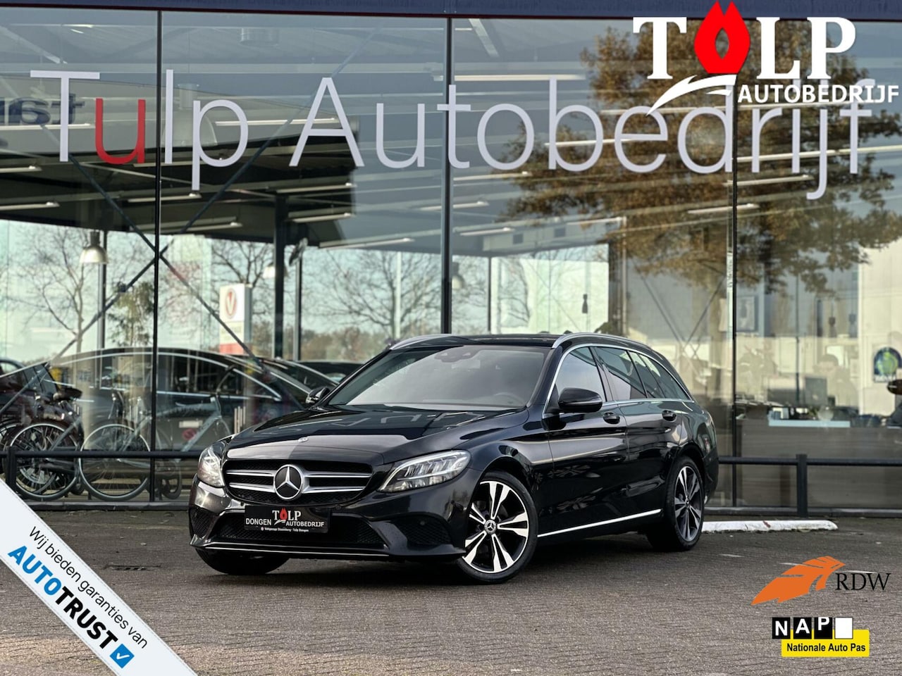 Mercedes-Benz C-klasse Estate - 180 PDC Trekhaak 1e eigenaar - AutoWereld.nl