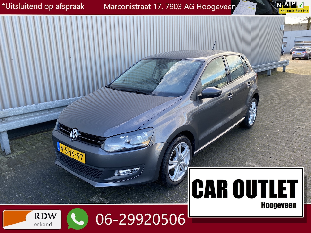 Volkswagen Polo - 1.2 TSI BlueMotion Comfortline 1.2 TSI BlueMotion Comfortline 5-Drs, A/C, CC, LM, nw. APK – Inruil Mogelijk – - AutoWereld.nl