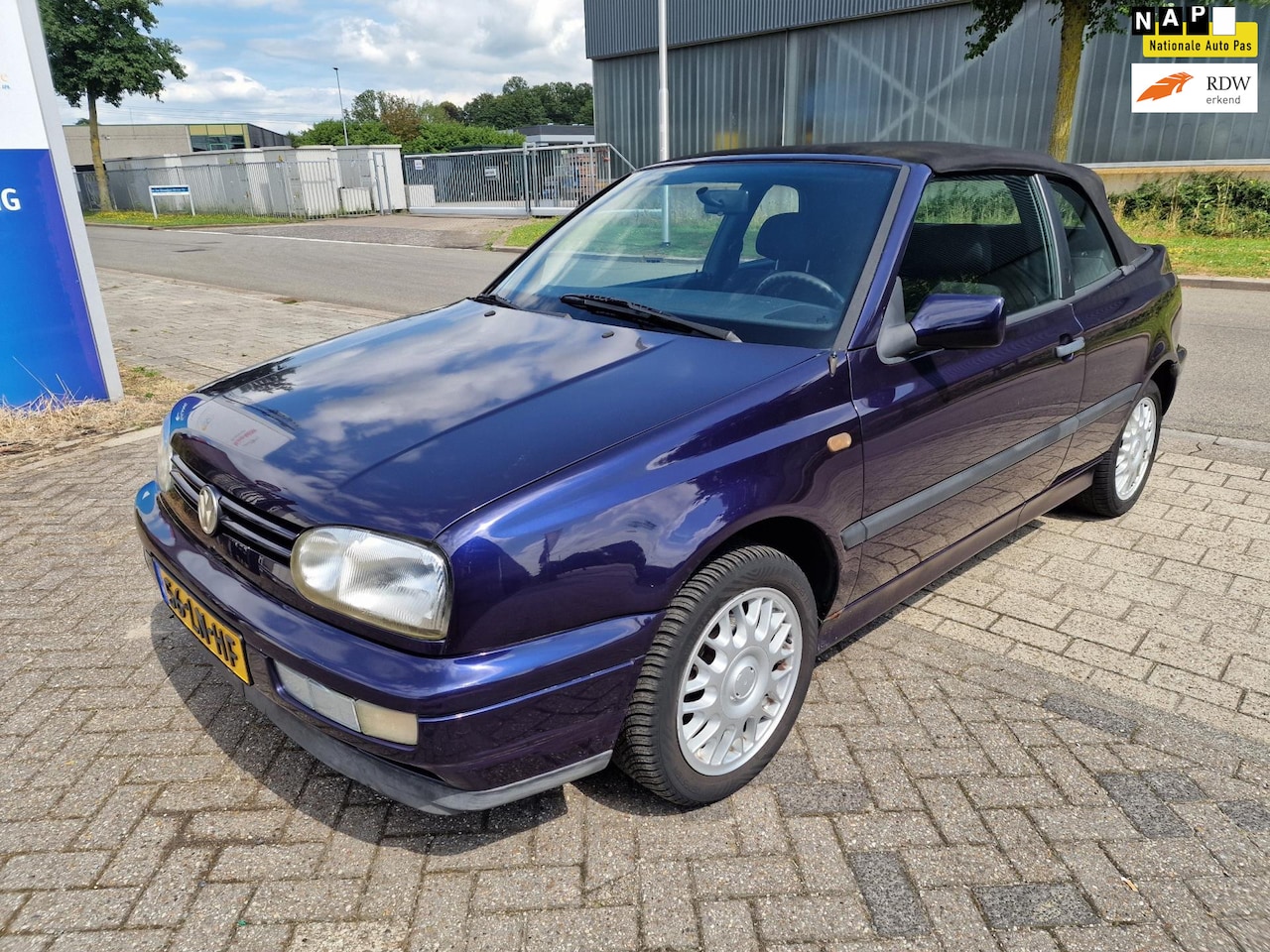 Volkswagen Golf Cabriolet - 1.8 1.8, Nieuwe Apk, Nap, Goed rijdend, Inruil mogelijk. - AutoWereld.nl