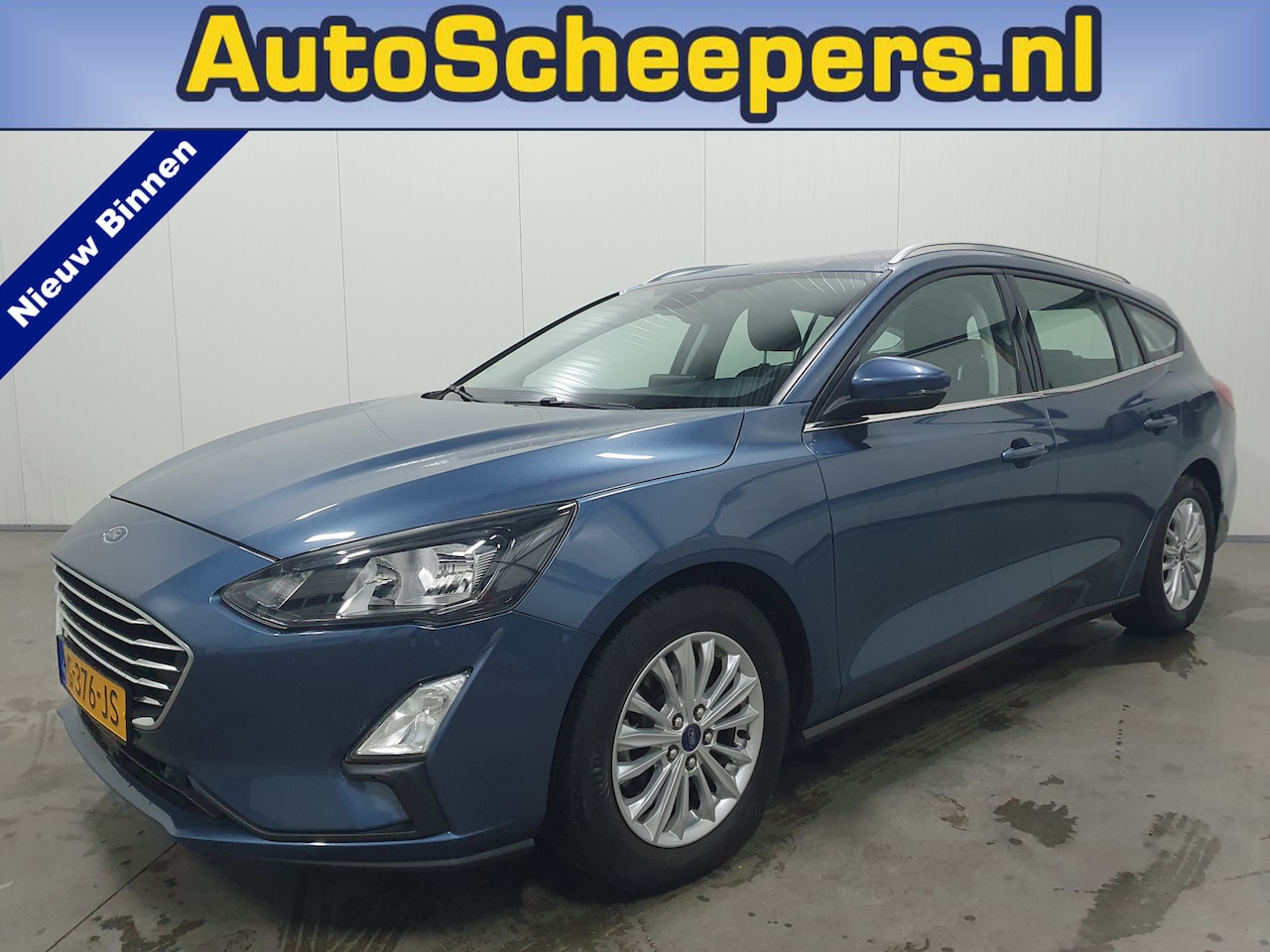 Ford Focus Wagon - 1.0 EcoBoost Titanium Business NAVI/CRUISE/CLIMA/LMV - AutoWereld.nl