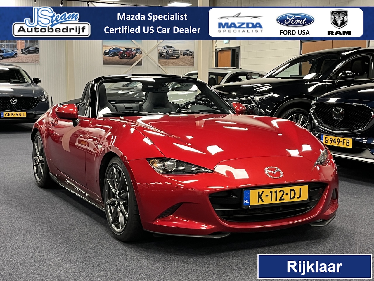 Mazda MX-5 - ND Roadster 2.0 SkyActiv-G 160PK GT-M Bose Leder PDC MazdaSpeed Aerokit - AutoWereld.nl