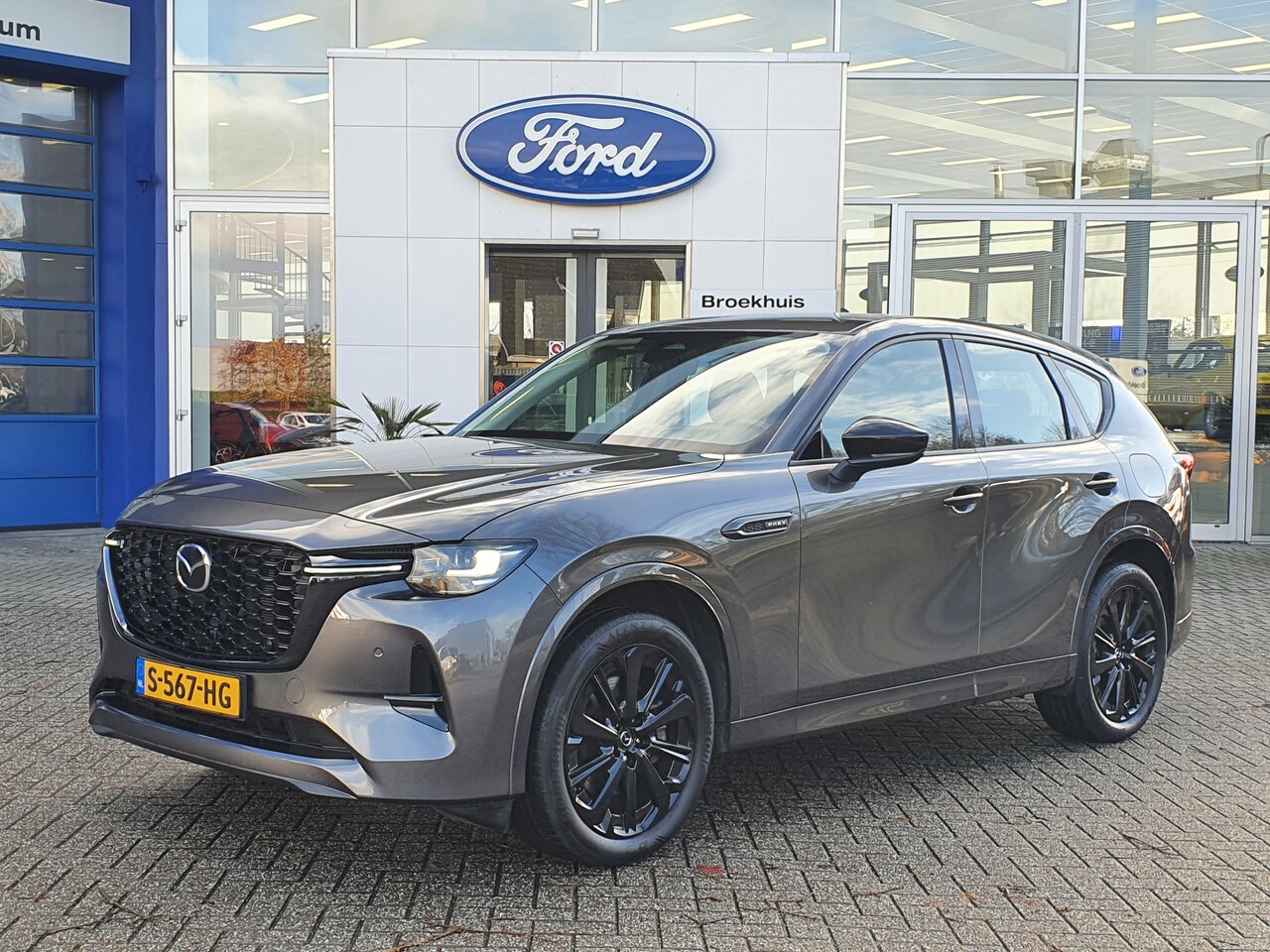 Mazda CX-60 - 2.5 e-SkyActiv PHEV Plug-IN Homura 327PK Camera | Trekhaak 2500KG | Stoelventilatie - AutoWereld.nl