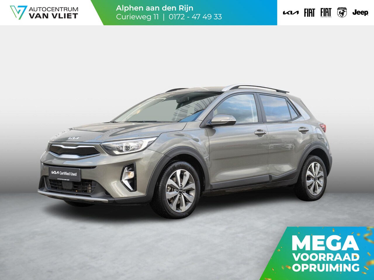 Kia Stonic - 1.0 T-GDi MHEV DynamicPlusLine | Navigatie | Climate control | Keyless entry | - AutoWereld.nl