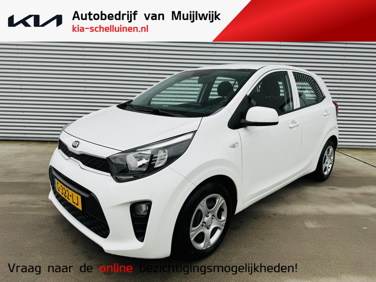 Kia Picanto - 1.0 MPi ComfortPlusLine Camera | Airco | NL-dealerauto !! - AutoWereld.nl