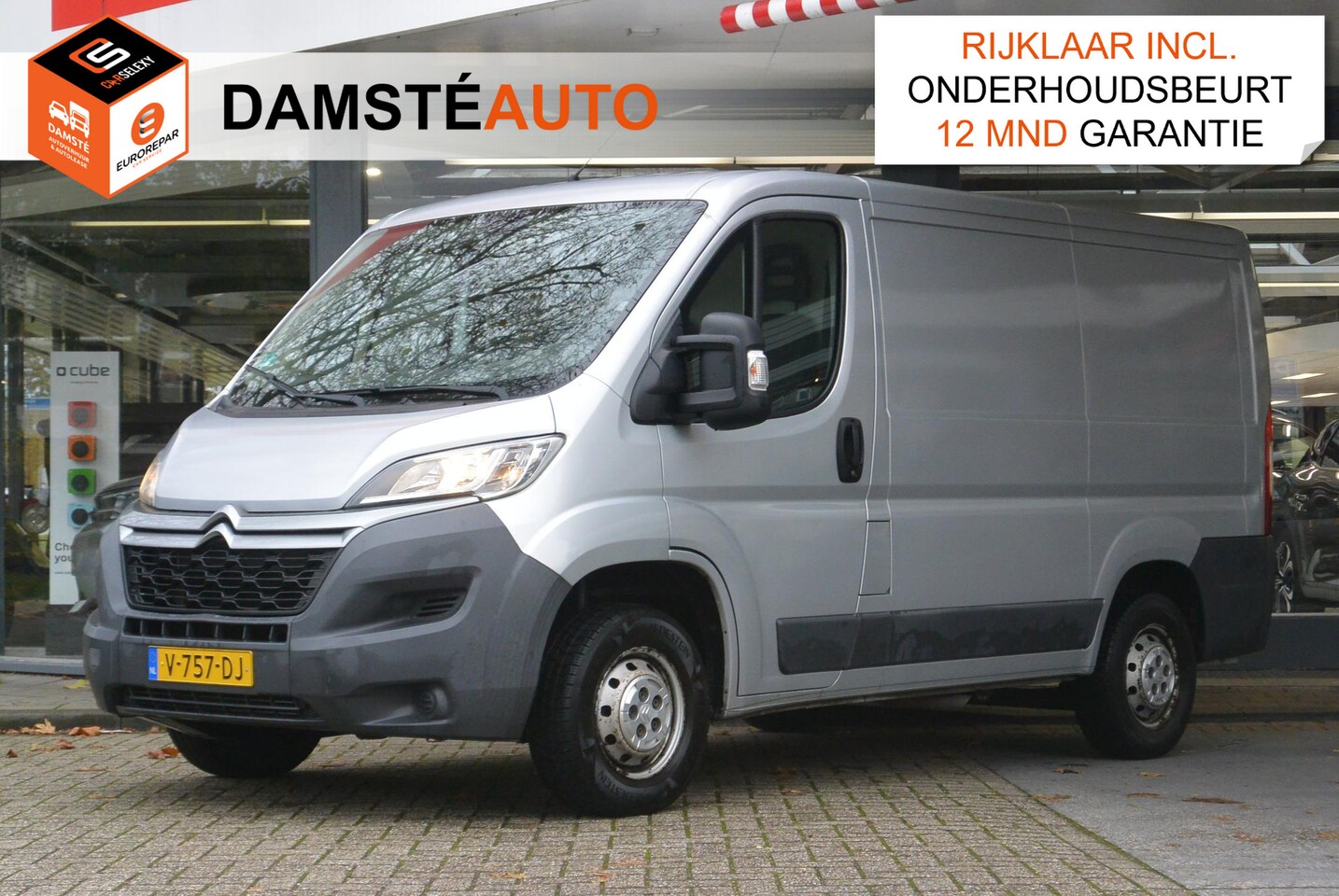 Citroën Jumper - L1H1 28 BlueHDi 110pk Economy │ Airconditioning │ Navigatie │ Achteruitrijcamera │ Trekhaa - AutoWereld.nl