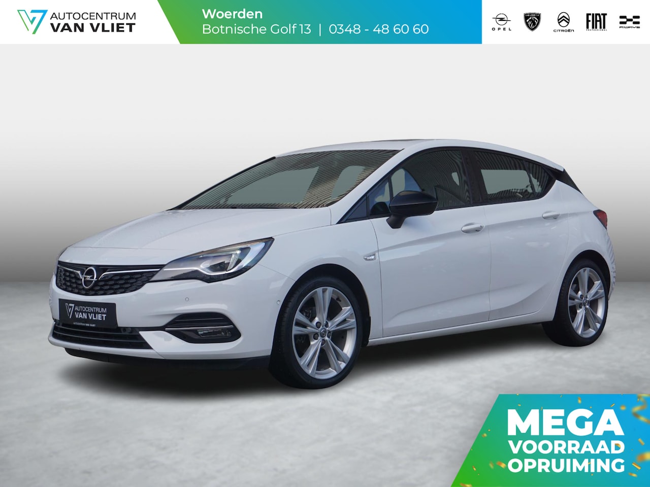 Opel Astra - 1.2 Business Elegance Leder | Schuifdak | Bose | Afn. trekhaak - AutoWereld.nl