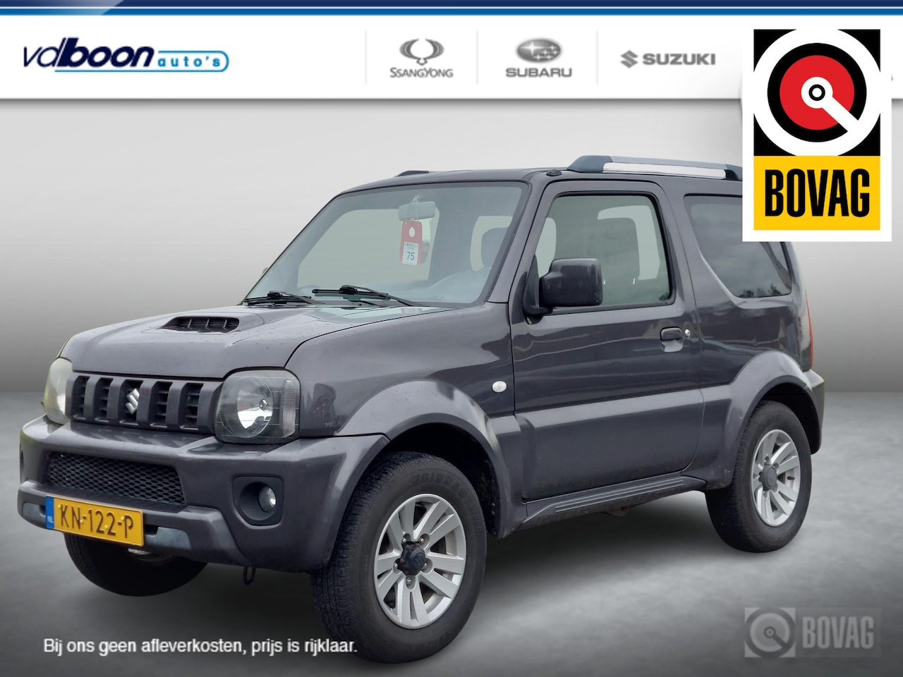 Suzuki Jimny - 1.3 Exclusive 4WD | SKAI BEKL. | TREKH | rijklaarprijs !! - AutoWereld.nl