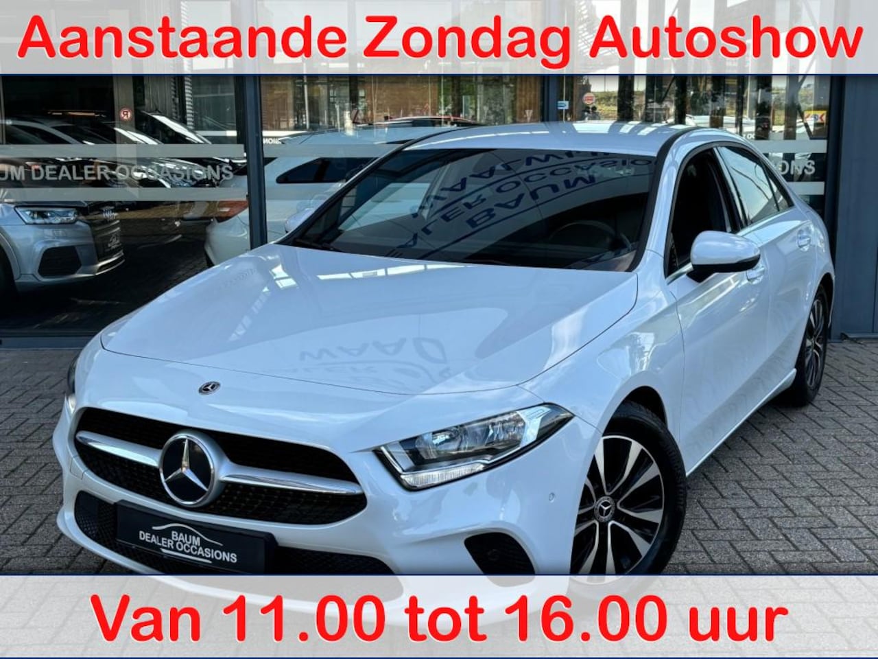 Mercedes-Benz A-klasse - 180 PREMIUM PLUS AIRCO NAVI-WIDESCREEN PDC-CAMERA. - AutoWereld.nl