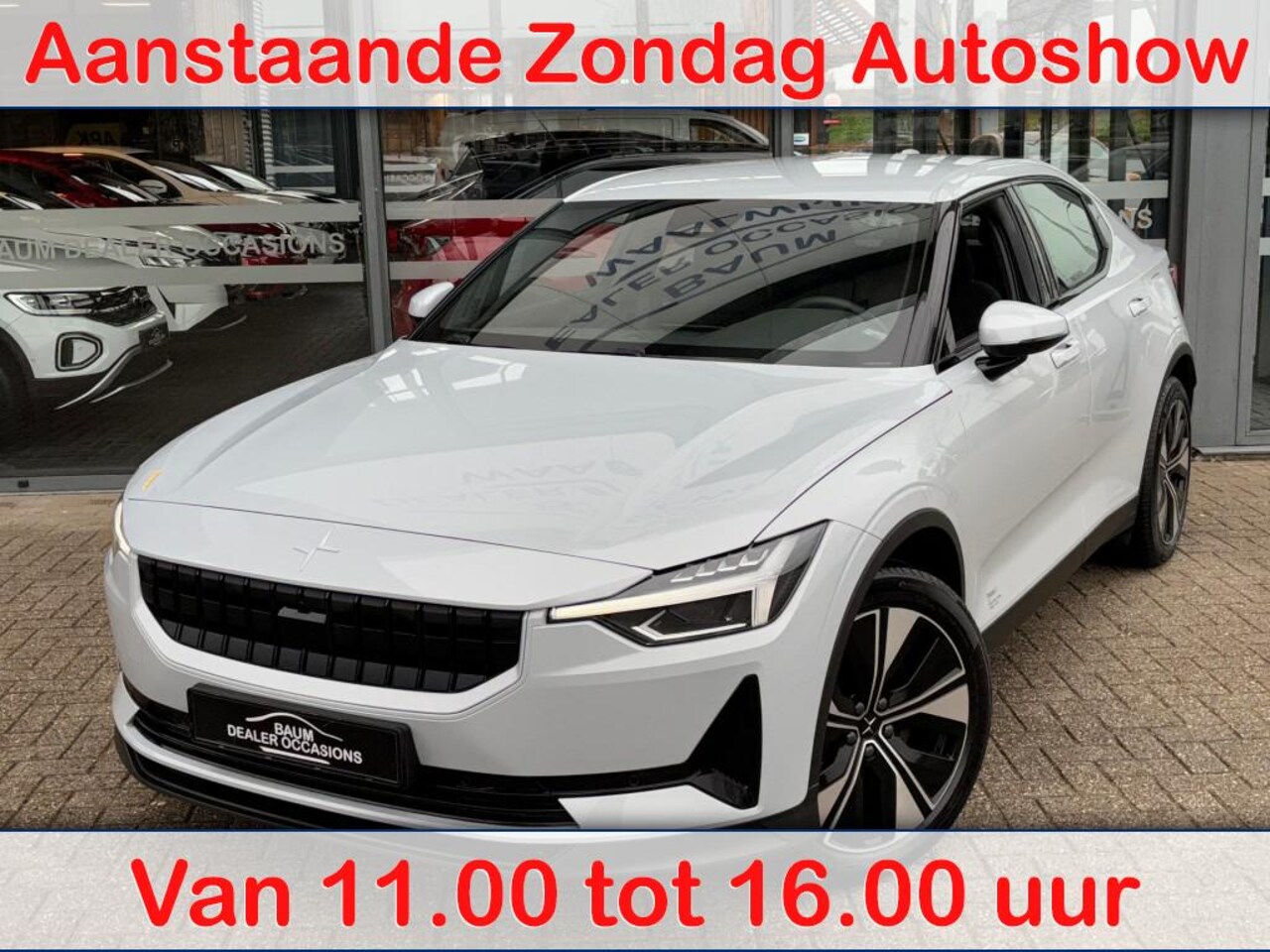 Polestar 2 - LONG-RANGE SM 78 KWH PILOTPACK AIRCO NAVI PDC-CAMERA. - AutoWereld.nl