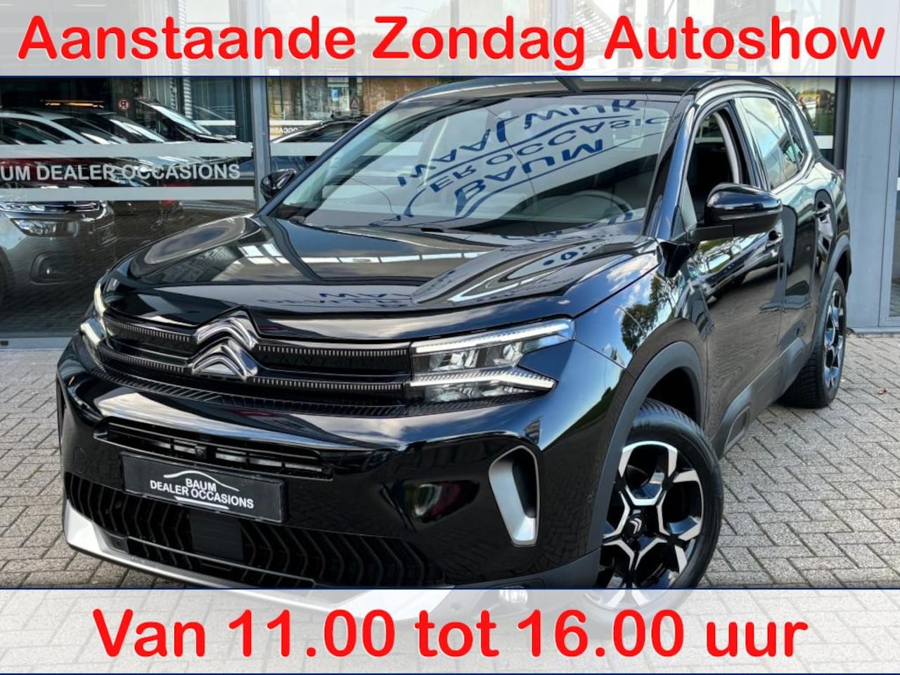 Citroën C5 Aircross - 1.2 AUTOMAAT PURETECH SHINE AIRCO-ECC NAVI PDC-CAMERA. - AutoWereld.nl