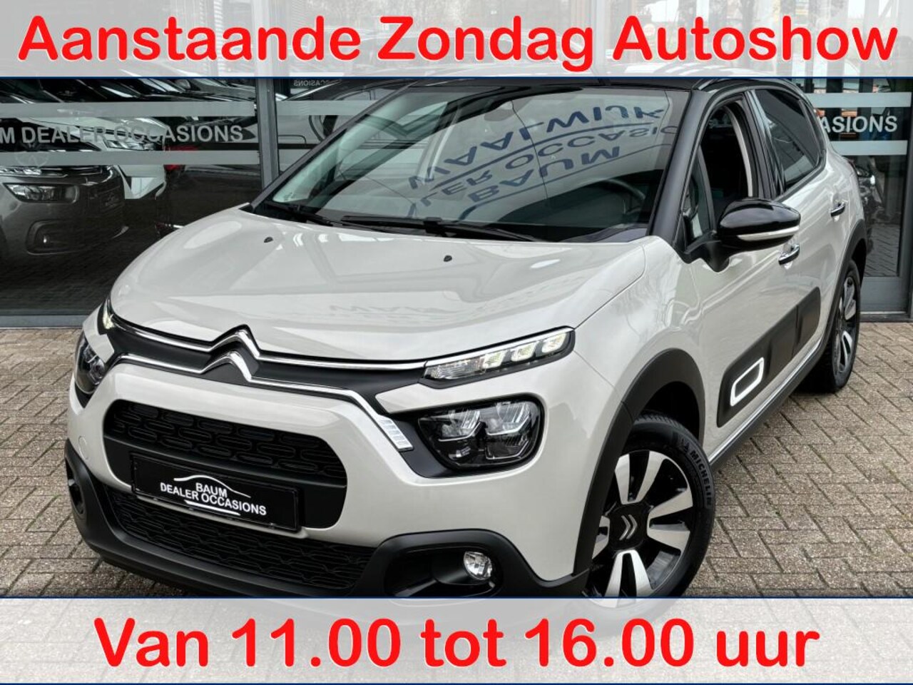 Citroën C3 - 1.2 PURETECH FEEL AIRCO NAVI STOELVW PDC-CAMERA. - AutoWereld.nl