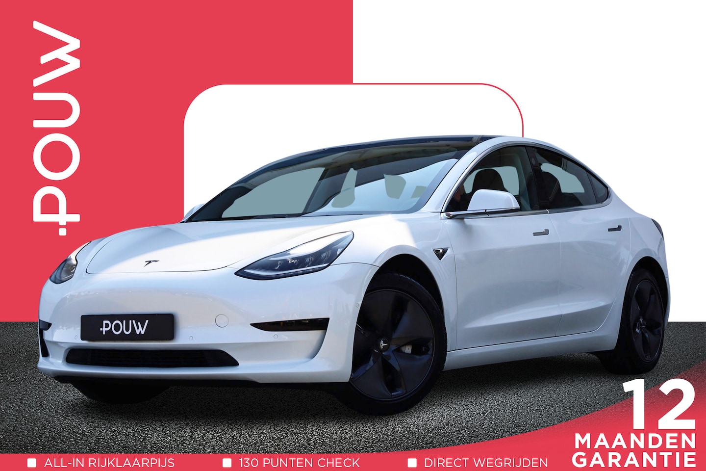 Tesla Model 3 - Standard 238pk RWD Plus 60 kWh | Autopilot | DAB | LED - AutoWereld.nl