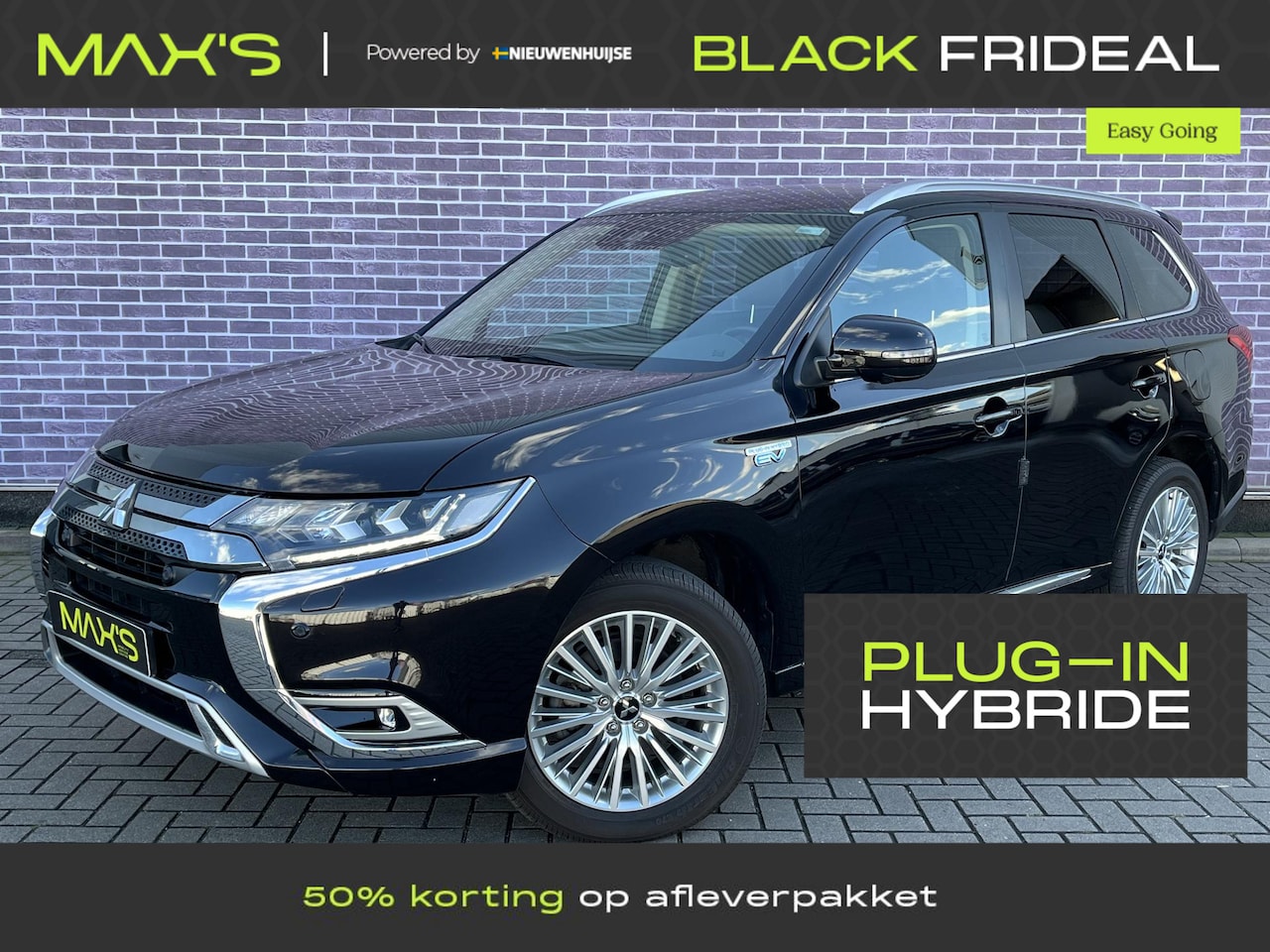 Mitsubishi Outlander - 2.4 PHEV Intense | Plug-In | Winterset | Adaptieve Cruise Control | Camera | DAB | Apple C - AutoWereld.nl