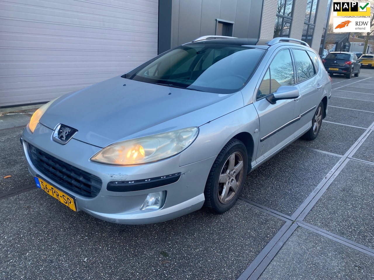 Peugeot 407 SW - 1.8-16V XR Pack / motor 100% / nap / airco / inruilauto / meeneem prijs!!!! - AutoWereld.nl