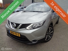 Nissan Qashqai - 1.6 Turbo 163pk Tekna/Airco/LEER/Panorama dak/19''LM/1st eig/DAB/Key Less