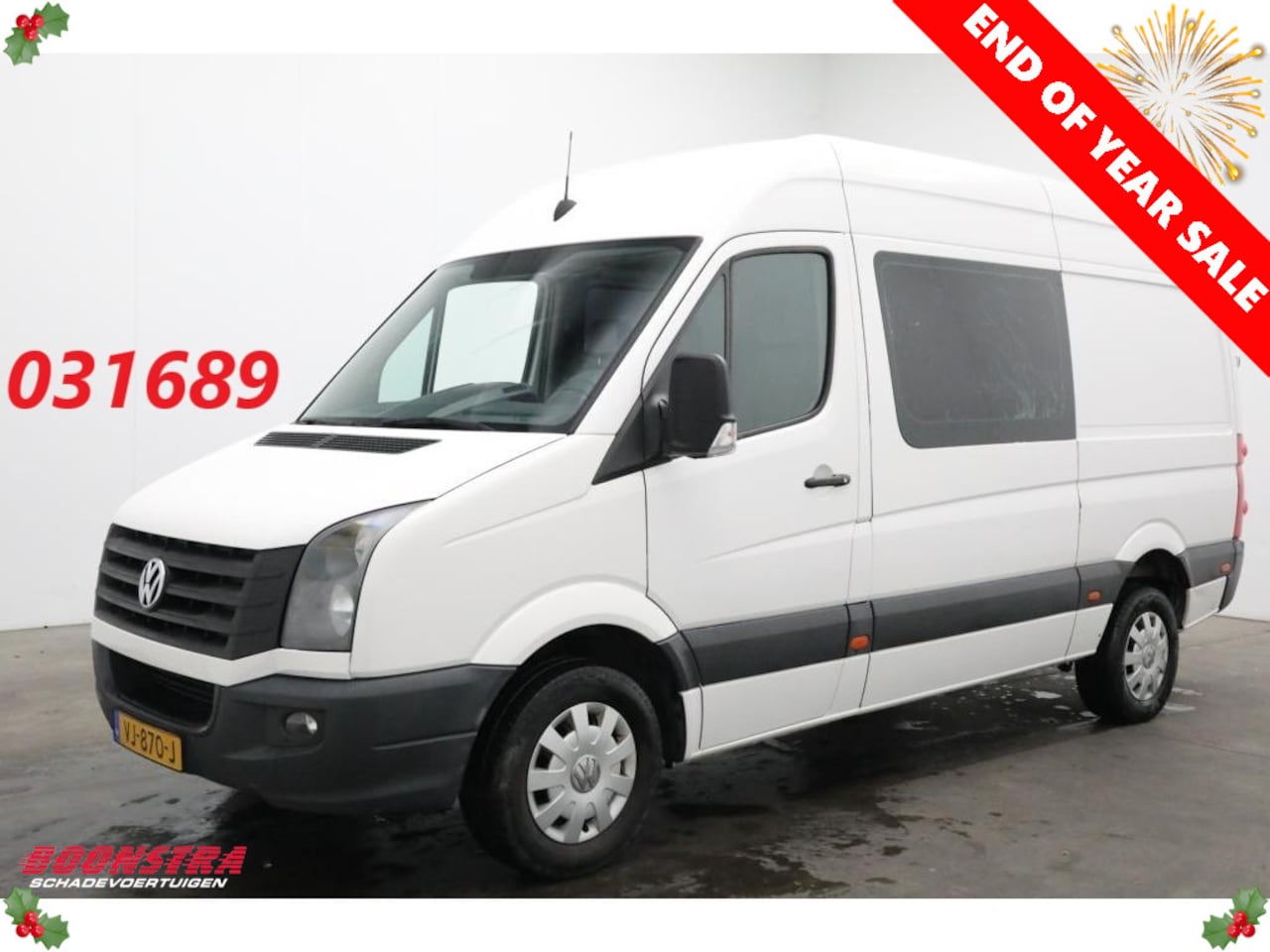 Volkswagen Crafter - 2.0 TDI 163 PK DoKa Navi Airco Cruise AHK - AutoWereld.nl