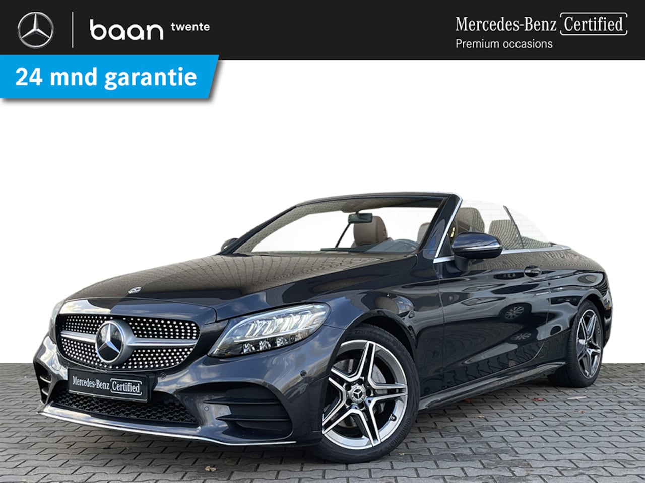 Mercedes-Benz C-klasse Cabrio - C 180 AMG Line Automaat l Carplay l Parkeerpakket | Spiegelpakket | Stoelverwarm. l Naviga - AutoWereld.nl