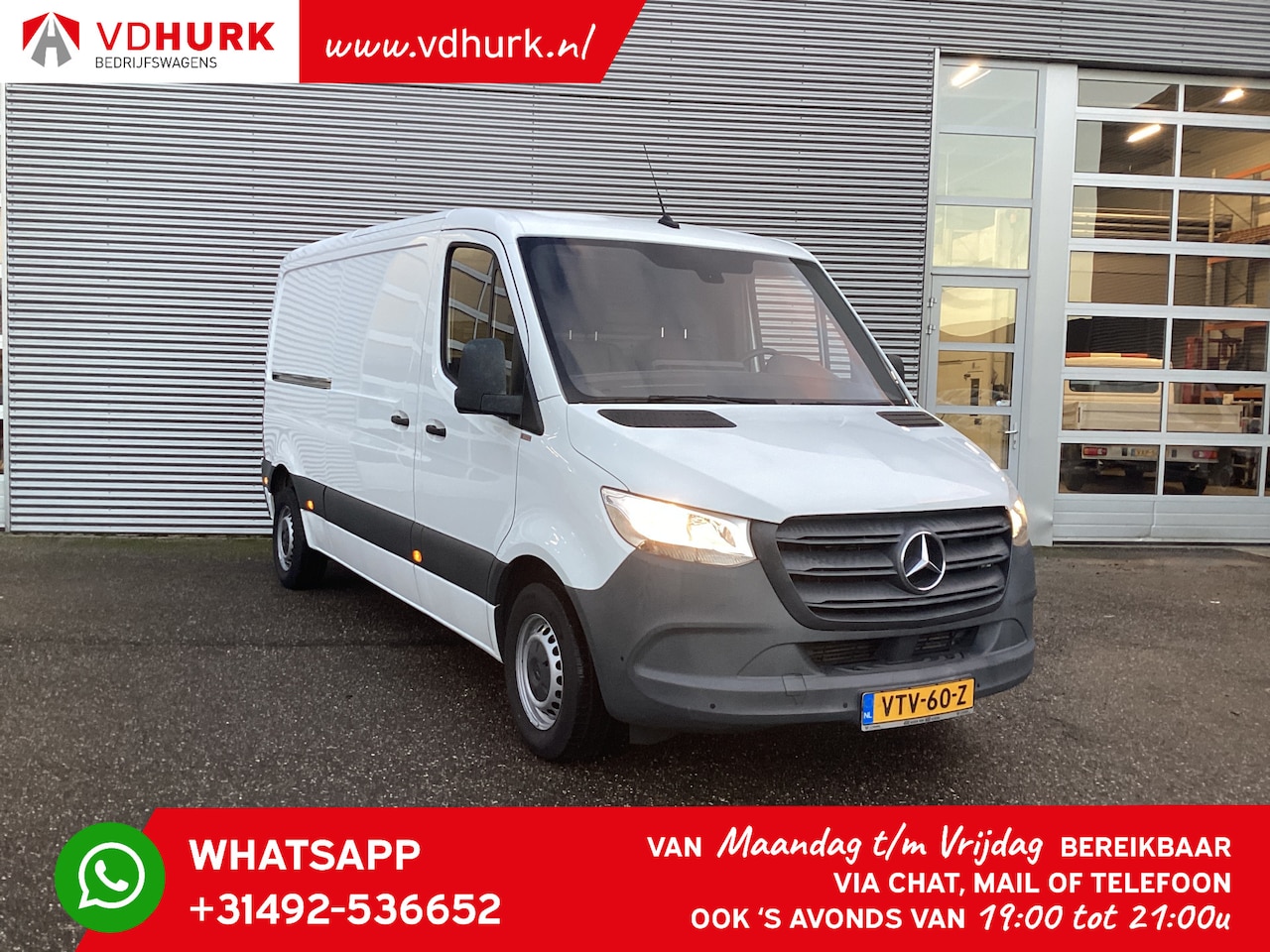 Mercedes-Benz Sprinter - 214 2.2 CDI L2 Aut. MBUX/ Camera/ PDC V+A - AutoWereld.nl