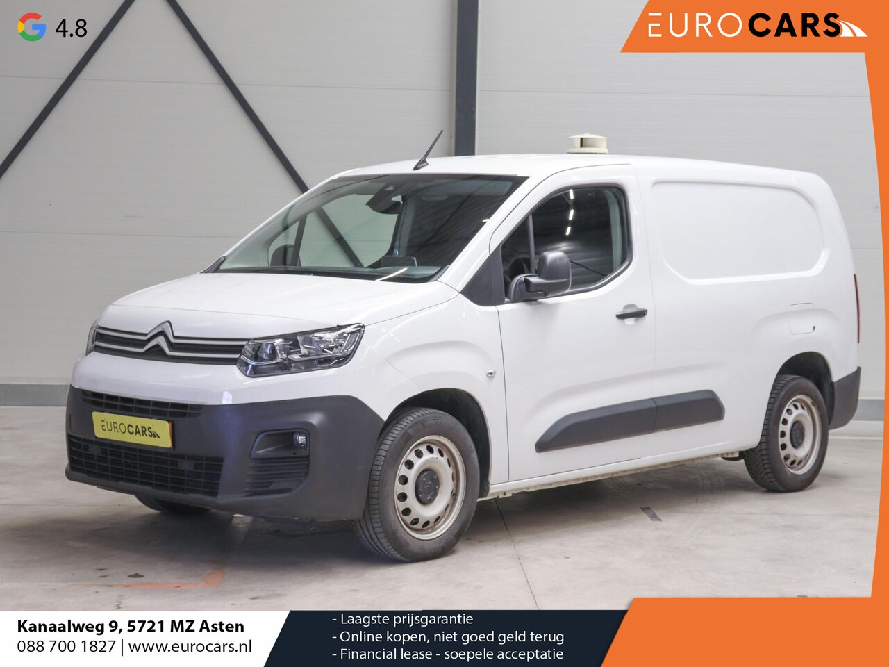 Citroën Berlingo - 1.5 L2 130PK Automaat Airco Apple Carplay/Android Auto Bluetooth Parkeersensoren Trekhaak - AutoWereld.nl