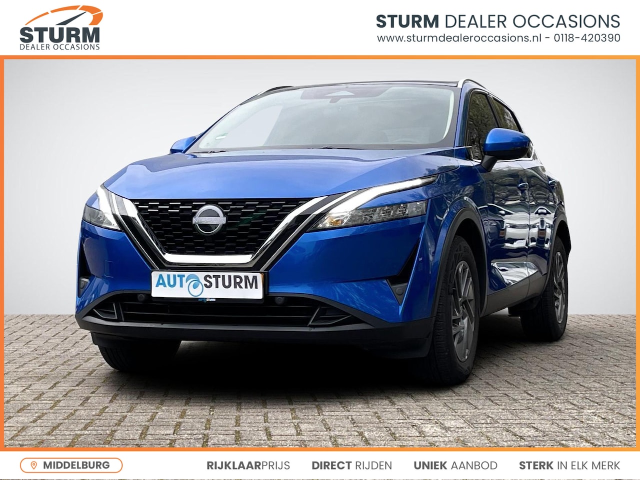 Nissan Qashqai - 1.3 MHEV Xtronic Acenta Design Pack | Panoramadak | Camera | Apple Carplay/Android Auto | - AutoWereld.nl