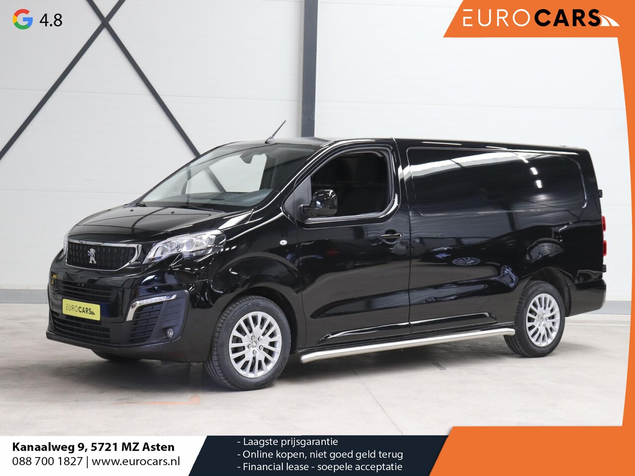 Peugeot Expert - 2.0 BlueHDI 145PK L3 Automaat Navigatie Airco Trekhaak - AutoWereld.nl