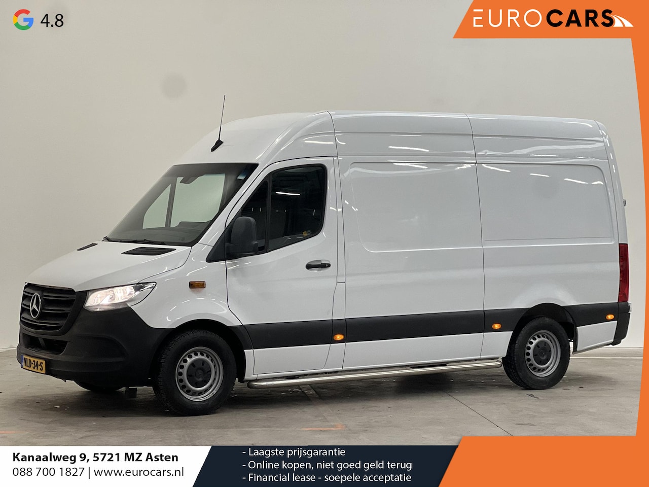 Mercedes-Benz Sprinter - 314 RWD 140pk L2H2 Apple Carplay/ Android Auto 3-Zits Airco Euro6 - AutoWereld.nl