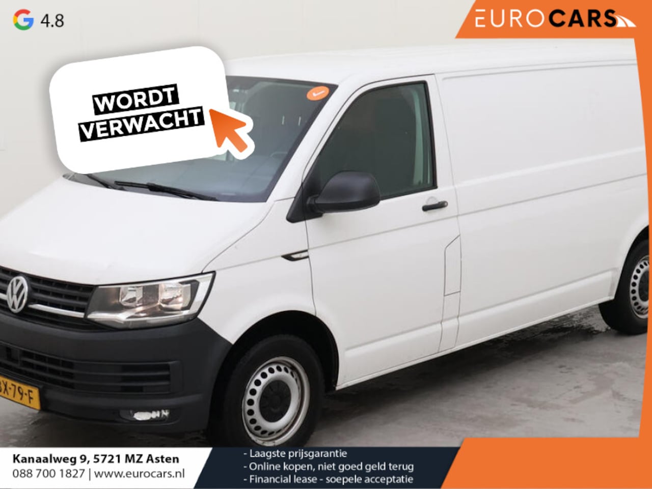 Volkswagen Transporter - 150pk Automaat L2H1 Comfortline Executive+ Trekhaak Navigatie Airco Cruise control Euro6 - AutoWereld.nl