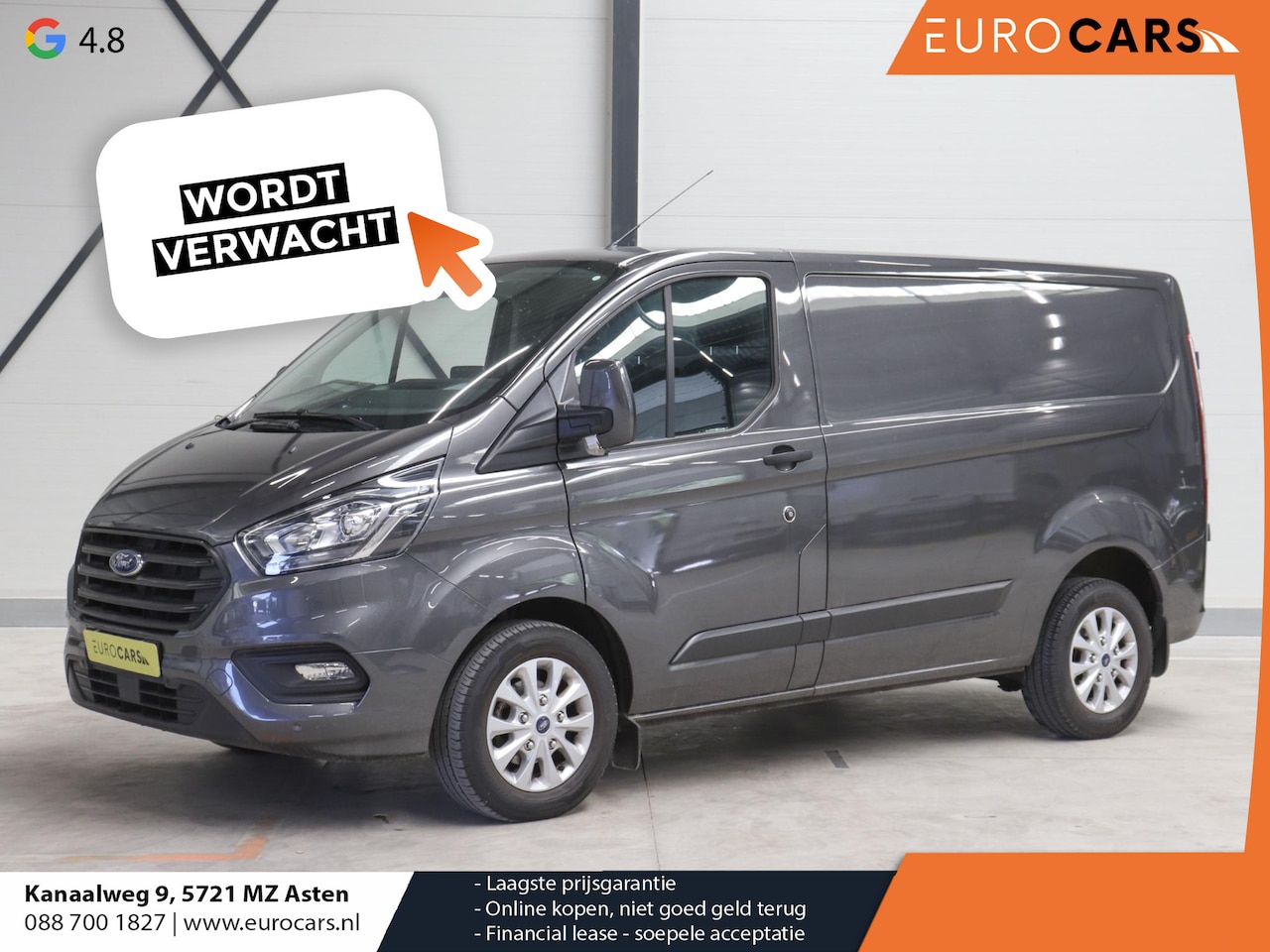 Ford Transit Custom - 300 2.0 TDCI L2H1 Trend Automaat Airco Navigatie Cruisecontrol Camera Parkeersensoren - AutoWereld.nl