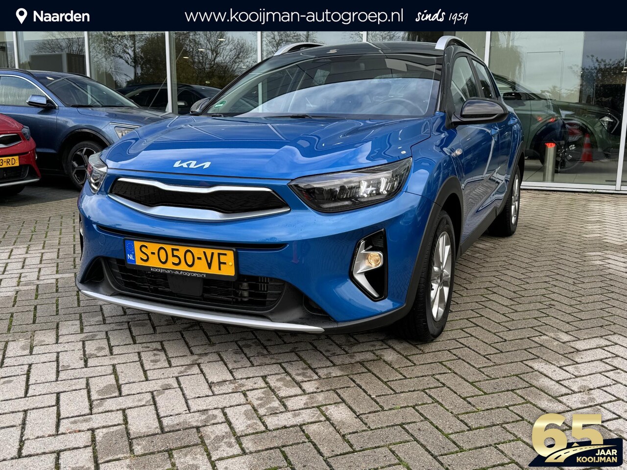 Kia Stonic - 1.0 T-GDi MHEV DynamicLine | Cruise control | parkeer sensoren | achteruitrij camera | Blu - AutoWereld.nl