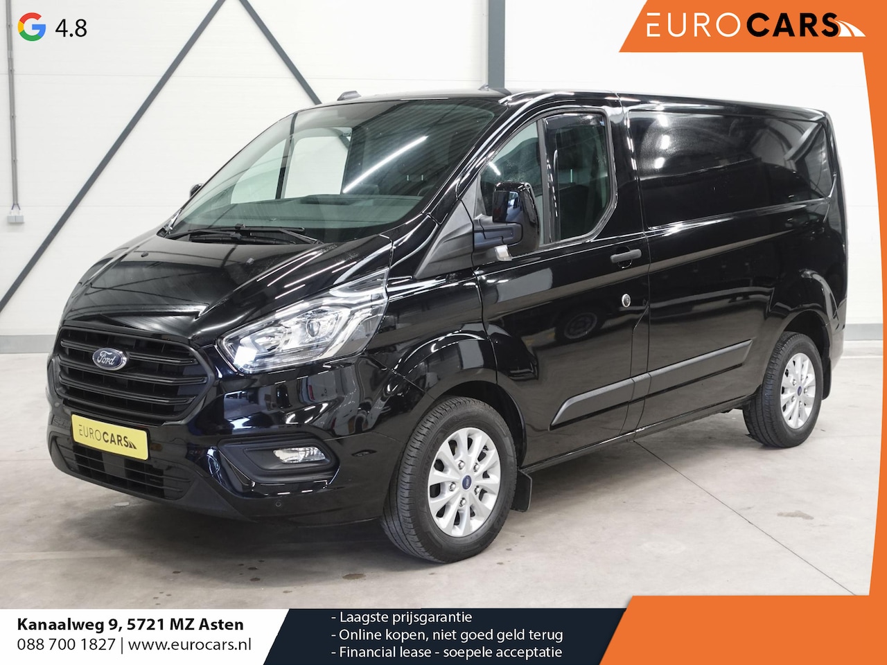 Ford Transit Custom - 280 2.0 TDCI 130 pk Automaat L1H1 Trend Navigatie Airco Parkeersensoren Cruise Control Cam - AutoWereld.nl