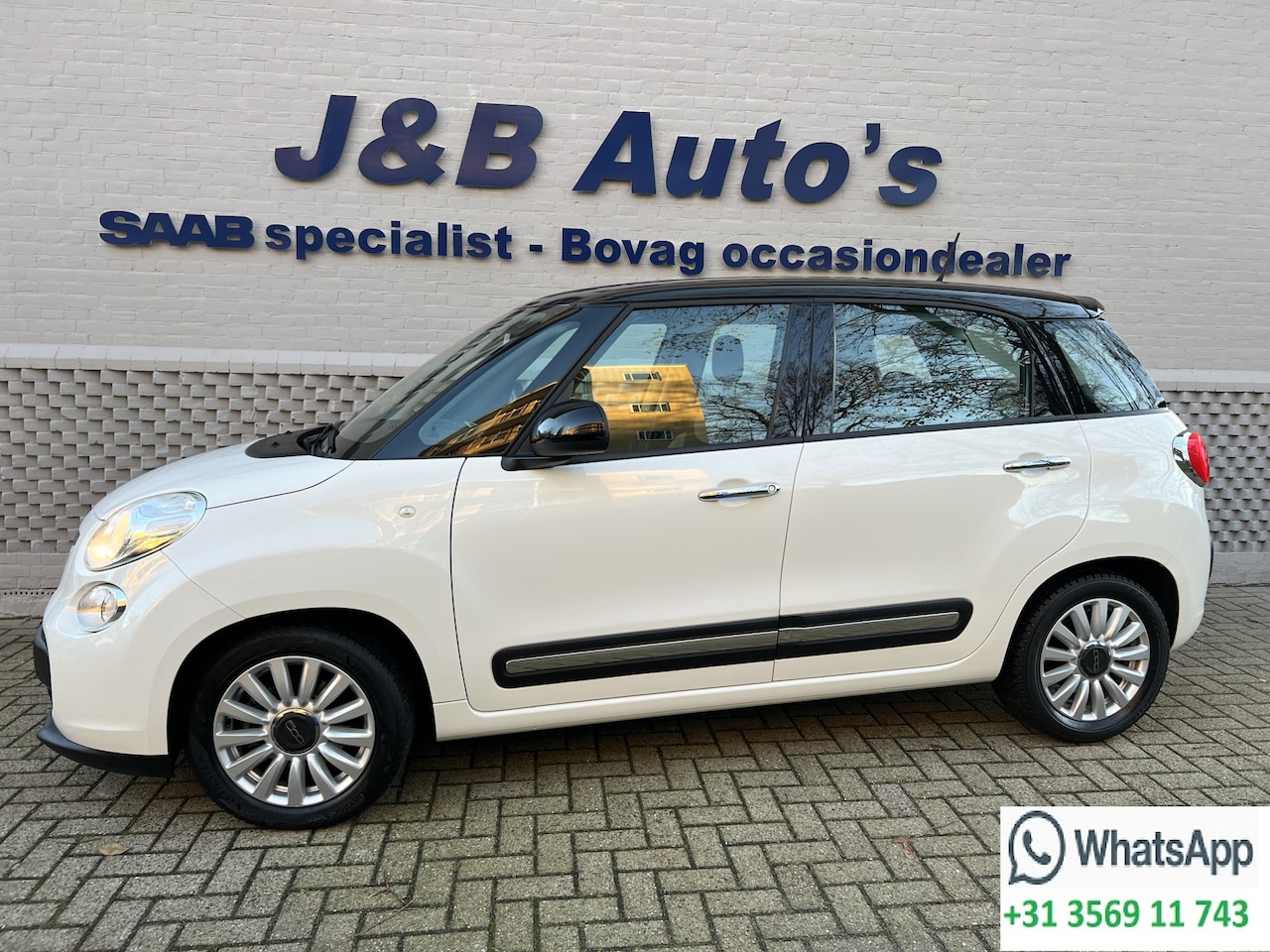 Fiat 500 L - 0.9 TwinAir PopStar Navigatie slechts 75.000 km - AutoWereld.nl