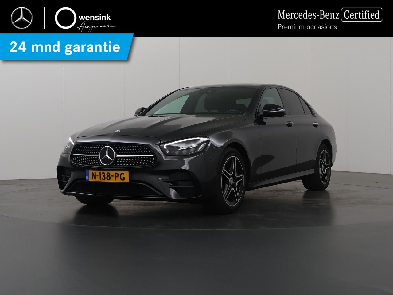 Mercedes-Benz E-klasse - 300 e Business Solution AMG | Night | Burmester | Panoramadak | Memory | 360 graden camera - AutoWereld.nl