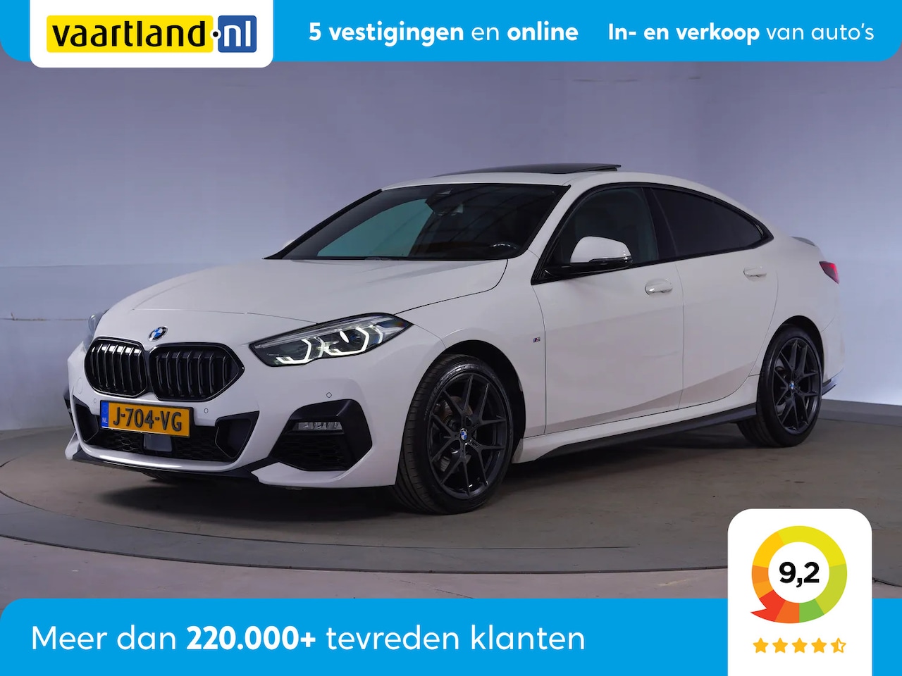 BMW 2-serie Gran Coupé - 218i M Sport High Executive Aut. [ Panorama H/K Live-cockpit prof. Leder Stoelverwarming ] - AutoWereld.nl