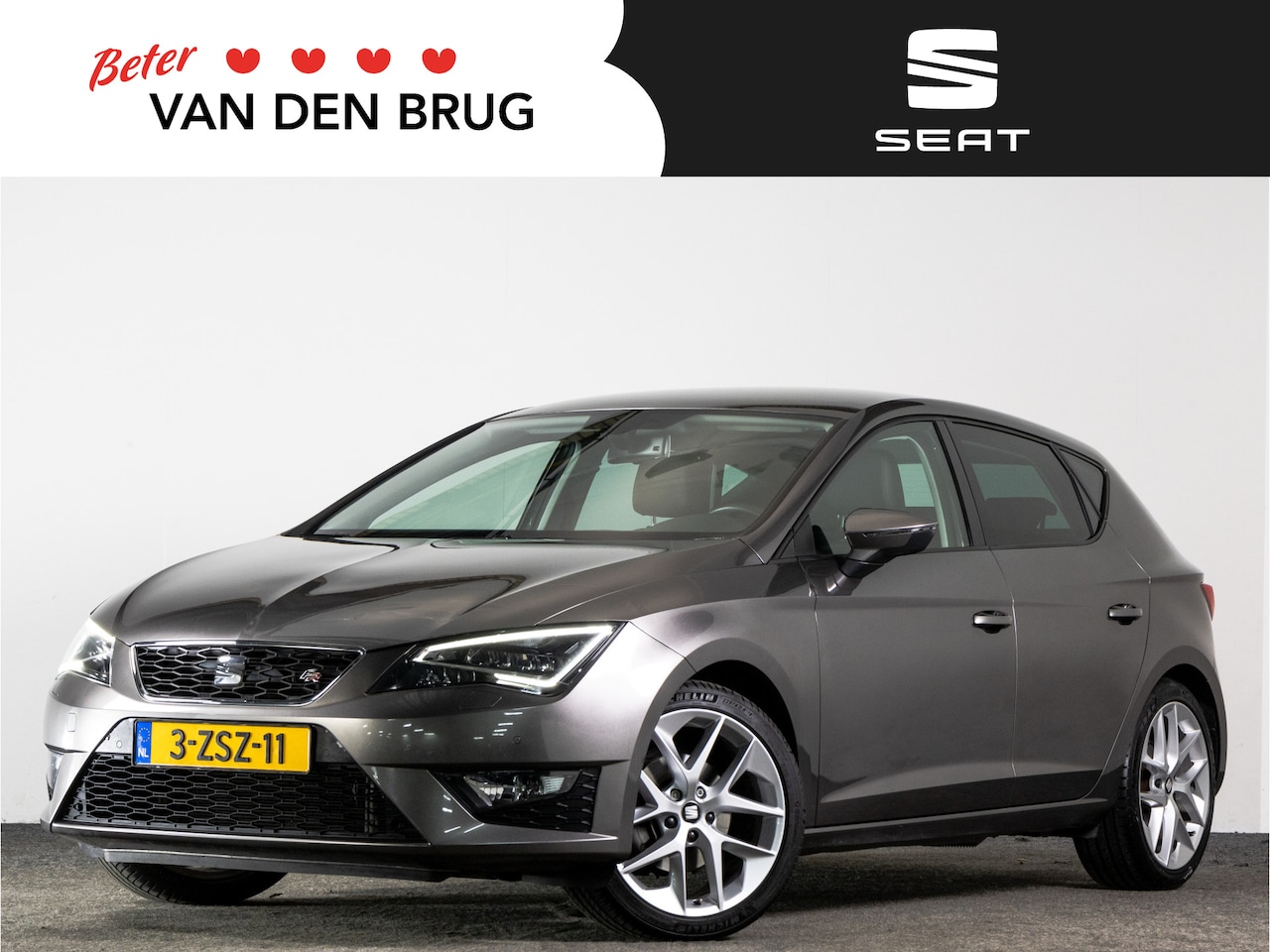 Seat Leon - 1.4 TSI 150PK FR Dynamic | Trekhaak | Alcantara bekleding | Stoelverwarming | Cruise Contr - AutoWereld.nl